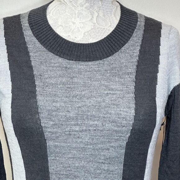 Susana Monaco Color Block Wool Blend Sweater Sheath Dress Women Small NWT - Picture 4 of 11